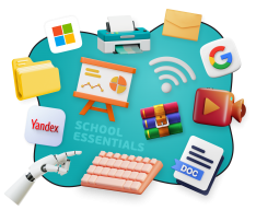 Цифровая база для школьника - КИБЕРшкола программирования для детей, компьютерные курсы для школьников, начинающих и подростков - KIBERone г. Тверской