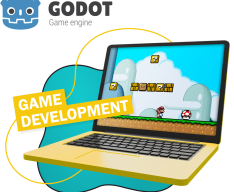 Godot.  Основа создания легендарных игр - КИБЕРшкола программирования для детей, компьютерные курсы для школьников, начинающих и подростков - KIBERone г. Тверской