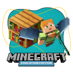 Minecraft Education - КИБЕРшкола программирования для детей, компьютерные курсы для школьников, начинающих и подростков - KIBERone г. Тверской