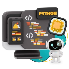 Мой первый сайт с мозгами: Python + AI - КИБЕРшкола программирования для детей, компьютерные курсы для школьников, начинающих и подростков - KIBERone г. Тверской