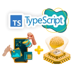 TypeScript + AI: создаём умные веб-приложения - КИБЕРшкола программирования для детей, компьютерные курсы для школьников, начинающих и подростков - KIBERone г. Тверской