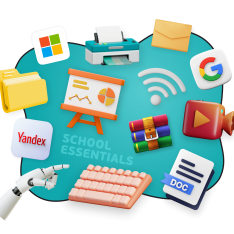 Цифровая база для школьника - КИБЕРшкола программирования для детей, компьютерные курсы для школьников, начинающих и подростков - KIBERone г. Тверской