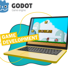 Godot.  Основа создания легендарных игр - КИБЕРшкола программирования для детей, компьютерные курсы для школьников, начинающих и подростков - KIBERone г. Тверской