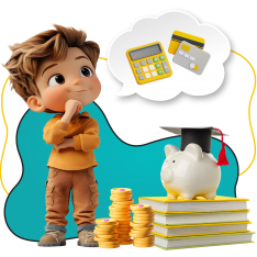 Финансовый интеллект вместе KIBERone - КИБЕРшкола программирования для детей, компьютерные курсы для школьников, начинающих и подростков - KIBERone г. Тверской