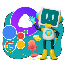 Голосовой помощник Алиса - КИБЕРшкола программирования для детей, компьютерные курсы для школьников, начинающих и подростков - KIBERone г. Тверской