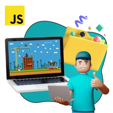 JavaScript + AI. Проектное обучение + геймификация + AI-помощники - КИБЕРшкола программирования для детей, компьютерные курсы для школьников, начинающих и подростков - KIBERone г. Тверской