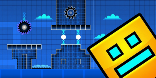 Свой Geometry Dash: создаём игру из детства родителей - КИБЕРшкола программирования для детей, компьютерные курсы для школьников, начинающих и подростков - KIBERone г. Тверской